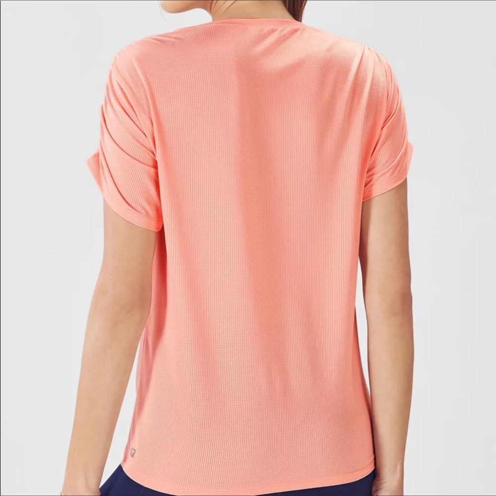 Fabletics Cashel Work Out Top Short Sleeve Size L - Picture 2 of 8